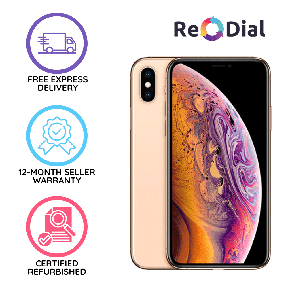 Refurbished Apple iPhone Xs Max - Good Condition - ReDial Refurbished Apple iPhone Xs Max - Good Condition - ReDial